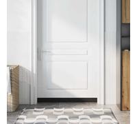 vidaXL Guarnizioni per spazzole per porta avvitabili, 12 pezzi, nero 100 cm, accessori moderni per porte, soluzioni efficienti, sigillatura interna, barriera anti-perdite, elegante guardia per