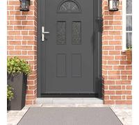 vidaXL Spazzole per porte a vite 2 pcs Nero 100 cm Lega di alluminio