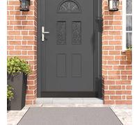vidaXL Spazzole per porte autoadesive 12 pcs Marrone 100 cm