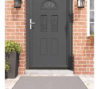 vidaXL Spazzole per porte autoadesive 6 pz 100 cm Lega di alluminio
