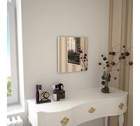 vidaXL Specchi da Parete 2 pz 50x50 cm Quadrati in Vetro