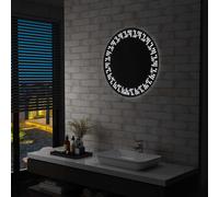 vidaXL Specchio a LED per Bagno 70 cm