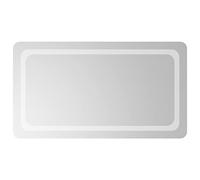 vidaXL Specchio da Bagno con Luci LED 50x90 cm