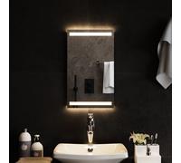 vidaXL Specchio da Bagno con Luci LED 30x50 cm