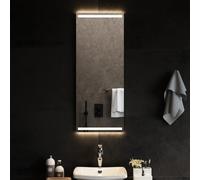 vidaXL Specchio da Bagno con Luci LED 40x100 cm