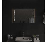 vidaXL Specchio da Bagno con Luci LED 40x60 cm