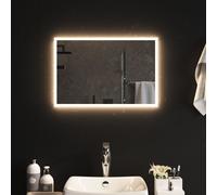 vidaXL Specchio da Bagno con Luci LED 40x60 cm