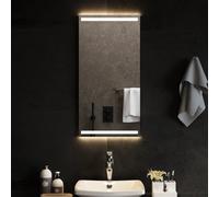 vidaXL Specchio da Bagno con Luci LED 40x80 cm