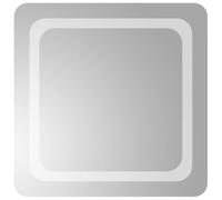vidaXL Specchio da Bagno con Luci LED 50x50 cm