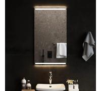 vidaXL Specchio da Bagno con Luci LED 50x90 cm