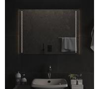 vidaXL Specchio da Bagno con Luci LED 60x80 cm