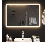 vidaXL Specchio da Bagno con Luci LED 60x90 cm