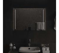 vidaXL Specchio da Bagno con Luci LED 70x50 cm