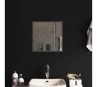 vidaXL Specchio da bagno LED Trasparente 40 x 40 cm vetro temperato