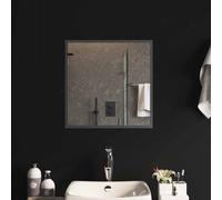 vidaXL Specchio da bagno LED Trasparente 50 x 50 cm vetro temperato