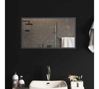 vidaXL Specchio da bagno LED Trasparente 70 x 40 cm vetro temperato