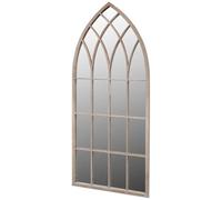 vidaXL Specchio da Giardino ad Arco Stile Vintage Arcata Specchiera da Esterni