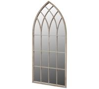 vidaXL Specchio da Giardino Gotico con Arcata 50x115cm Interni Esterni