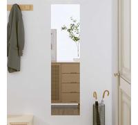 vidaXL Specchio da Parete 30x100 cm Vetro Rettangolare, specchio, specchio vanità, specchio per trucco, specchio a muro, specchio pensile, specchi