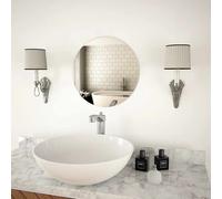 Specchio da parete 40 cm in vetro circolare