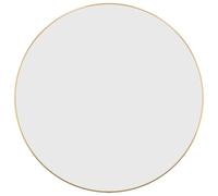 Revera Specchio da Parete Dorato Ø 60 cm Rotondo