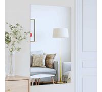 vidaXL Specchio da parete Rettangolare 100 x 60 cm vetro temperato