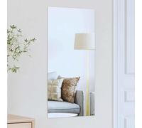 vidaXL Specchio da parete Rettangolare 40 x 80 cm vetro temperato