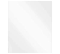 vidaXL Specchio da Parete 50 x 60 cm Vetro temperato, Specchio da Parete Moderno, Elemento Decorativo Elegante e Riflettente, Bagno Minimalista, Interno Elegante per Migliorare la casa