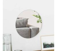 vidaXL Specchio da parete Rotondo Ø 30 cm vetro temperato