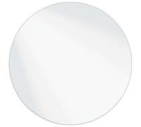 vidaXL Specchio da Parete Rotondo Ø 60 cm Vetro temperato, Specchio Moderno per Il Bagno, Decorazione Elegante da Parete, Vetro temperato Senza Cornice, Pezzo Riflettente Minimalista