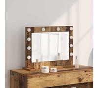 vidaXL Specchio da Toeletta Legno Vecchio Legno 60 x 45 x 18 cm Specchio