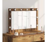 vidaXL Specchio da Vanità Legno vecchio 80 x 55 x 18 cm Rettangolare