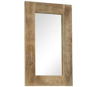 VIDAXL - Specchio In Legno Massello Di Mango 50x80 Cm