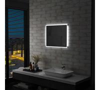 vidaXL Specchio LED da Bagno con Sensore Tattile 60x50 cm