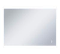 Specchio led da bagno con sensore tattile 80x60 cm