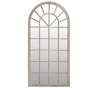 vidaXL Specchio Sabbia 90x45 cm Ferro per Uso Interno