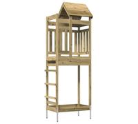 Torre da Gioco Marrone Legno Impregnato Solido