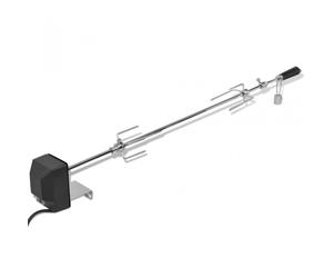 VidaXL Spiedo Girarrosto Elettrico 1000mm 4W Nero