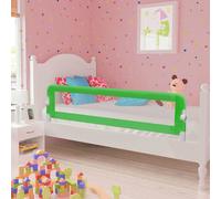 vidaXL Barriera di Sicurezza Letto Bambino 150x42 cm Verde Protezione Sponda