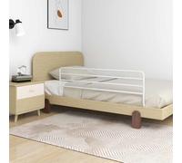 Sponda Letto di Sicurezza per Bambini (76-137)x55 cm in Ferro