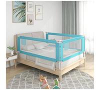 AX Sponda Lettino Barriera Bambini 18mesi 5anni Blu AntiCaduta 180x25cm 0K 10213