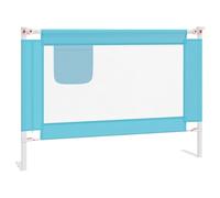 vidaXL Sponda Letto di Sicurezza per Bambini Blu 90x25 cm in Tessuto