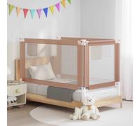 vidaXL Sponda letto di sicurezza per bambini Anti-caduta Talpa 140x25 cm Tessuto 18 mesi-5 anni