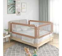 vidaXL Sponda Letto di Sicurezza per Bambini Talpa 150x25cm in Tessuto