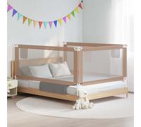 vidaXL Sponda Letto di Sicurezza per Bambini Talpa 200x25cm in Tessuto