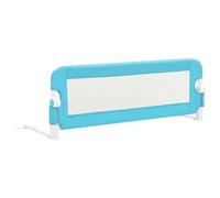 vidaXL Sponde Letto di Sicurezza per Bambini Blu 120x42cm Poliestere