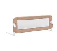 vidaXL Bedhekje peuter 120x42 cm polyester taupe