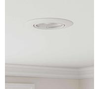 vidaXL Spotlight 12 pz Bianco 9 x 9 x 2.5 cm Metallo