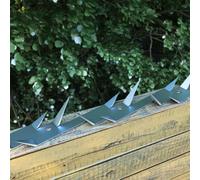 vidaXL Spuntoni da Parete 25 pz in Acciaio 1 m