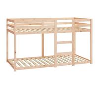 vidaXL Letto a Castello senza Materasso 90x190 cm Legno di Pino